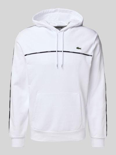 Lacoste Hoodie aus reiner Baumwolle Weiss 2