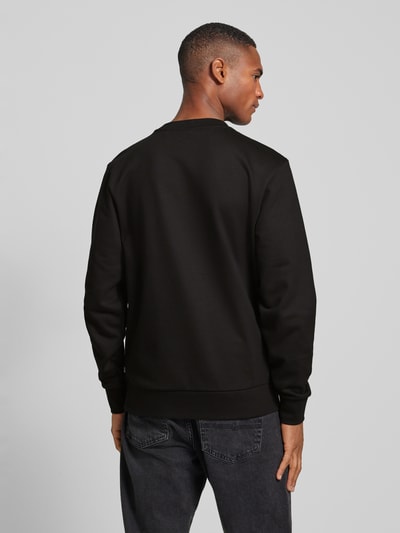 BOSS Sweatshirt mit Label-Print Modell 'Soleri' Black 5