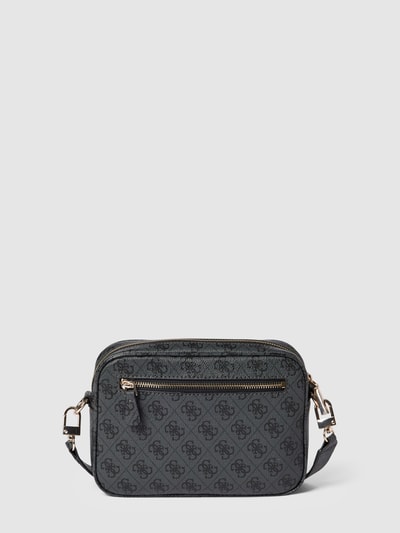 Guess Camera Bag mit Allover-Logo Modell 'MERIDIAN' Graphit 4