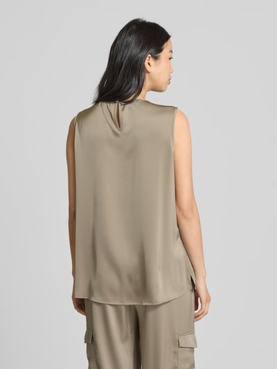 Betty Barclay Regular fit blousetop met ronde hals Olijfgroen - 5