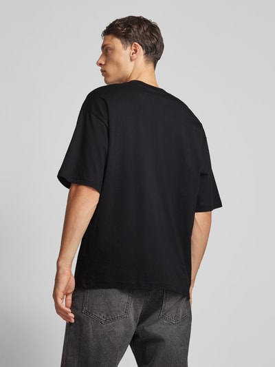 REVIEW Essentials oversized T-shirt  Zwart - 5