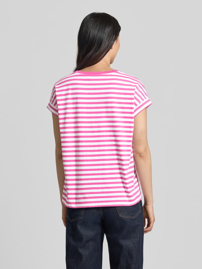 ARMEDANGELS T-shirt o kroju loose fit z czystej bawełny model 'IDAARA' Mocnoróżowy 5