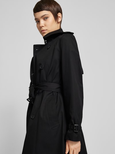 Mango Trenchcoat mit Gürtel Modell 'POLANA' Black 3