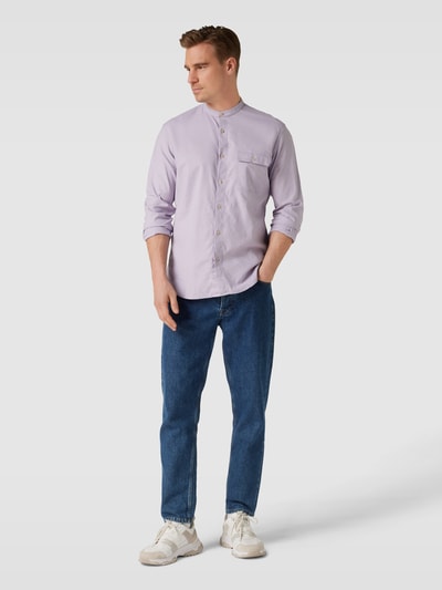 Pierre Cardin Koszula casualowa ze stójką Niebieski 1
