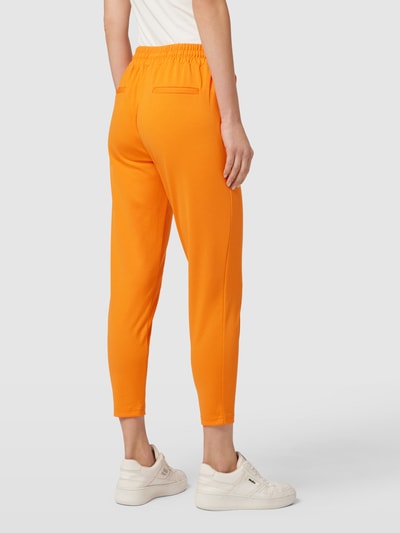 ICHI Stoffen broek met steekzakken Oranje - 5