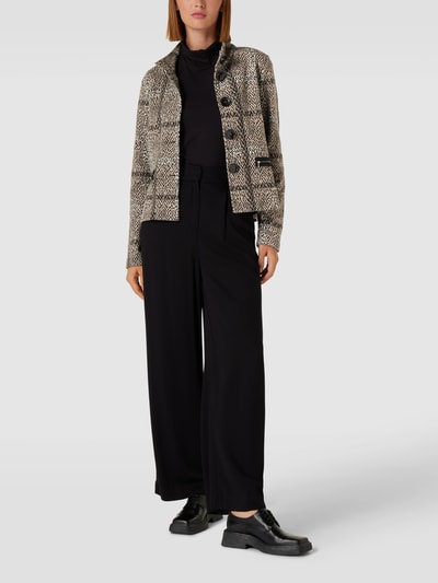 Betty Barclay Blazer met all-over motief Taupe - 1