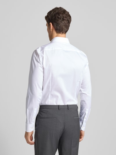 BOSS Slim Fit Business-Hemd mit Kentkragen Modell 'Hank Kent' Weiss 5
