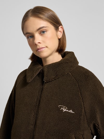 Pegador Jack van teddybont met labelstitching, model 'LAJA' Donkerbruin - 3