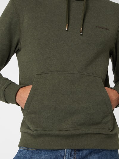 ragwear Hoodie mit Logo-Details Modell 'Kresy' Oliv Melange 3