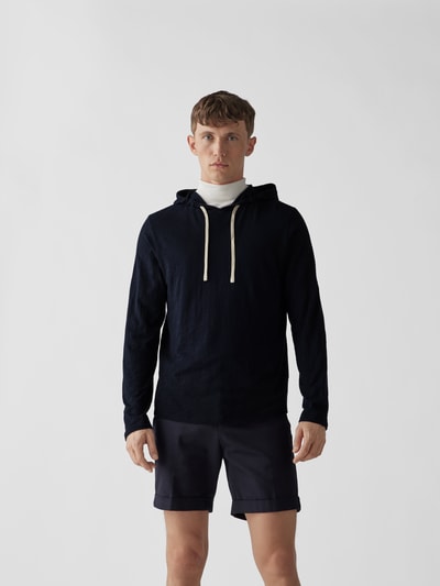 Vince Hoodie mit kontrastivem Tunnelzug Blau 4