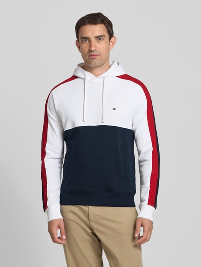 Tommy Hilfiger Regular Fit Hoodie aus reiner Baumwolle Weiss 4