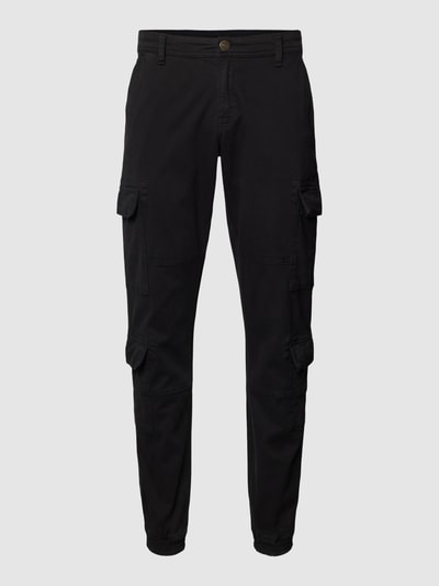 URBAN CLASSICS Cargohose mit elastischen Abschlüssen Black 2