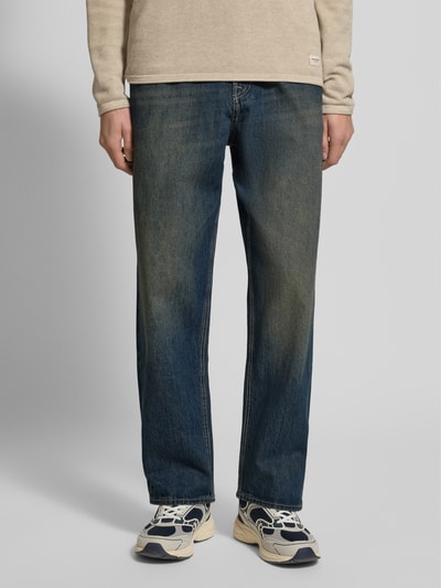 Jack & Jones Baggy Jeans im Used-Look Modell 'ALEX' Dunkelblau 4