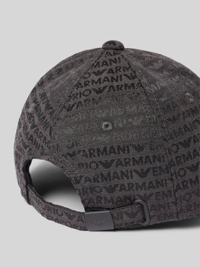 Emporio Armani Basecap mit Label-Detail Anthrazit 3