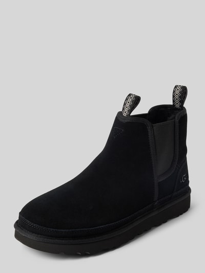 UGG Chelsea Boots aus echtem Leder Black 1