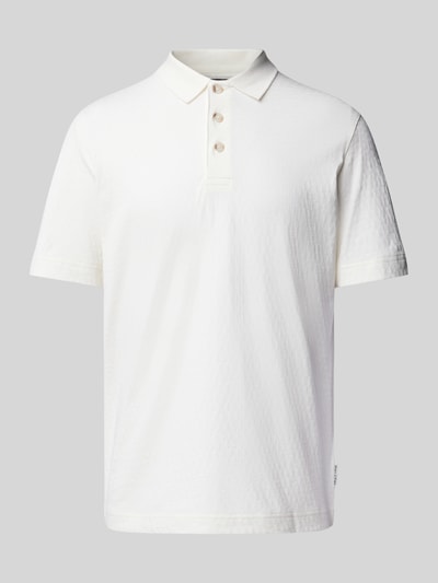 Marc O'Polo Regular Fit Poloshirt aus reiner Baumwolle Ecru 2