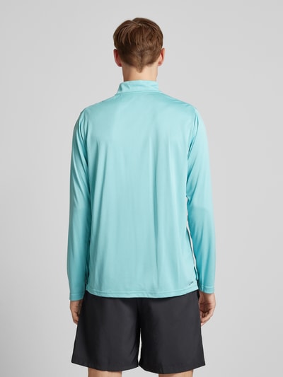 Adidas Training Sweatshirt mit Stehkragen Aqua 5