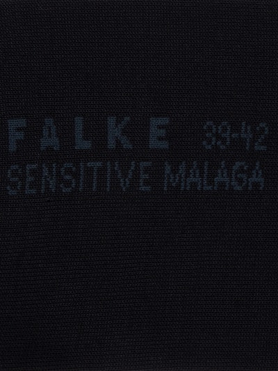 Falke Socken aus Baumwollmischung Modell 'Sensitive Malaga' Dunkelblau 2