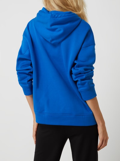 Jake*s Casual Hoodie van katoenmix  Koningsblauw - 5