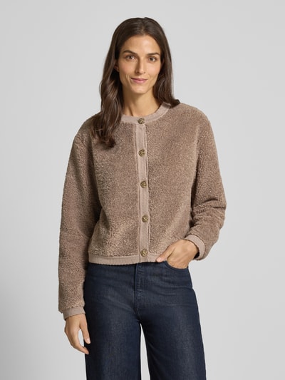 Neo Noir Vest met knoopsluiting Beige - 4