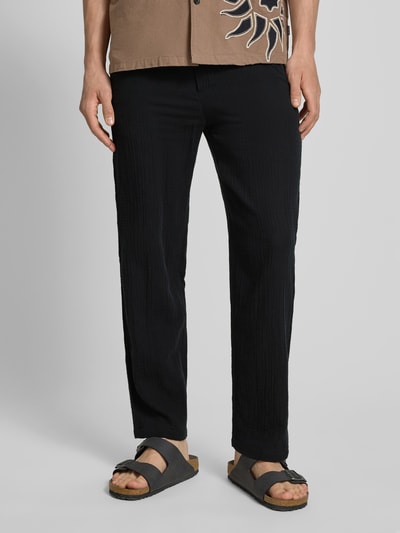 Only & Sons Loose Fit Hose mit elastischem Bund Modell 'SINUS' Black 4