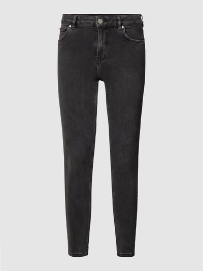 Review Skinny Fit High Waist Jeans mit Stretch-Anteil  Anthrazit 2