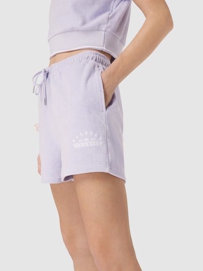 Ellesse Shorts aus Frottee Flieder 3