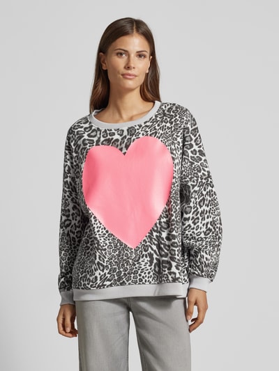 miss goodlife Sweatshirt mit Motiv-Print Anthrazit 4