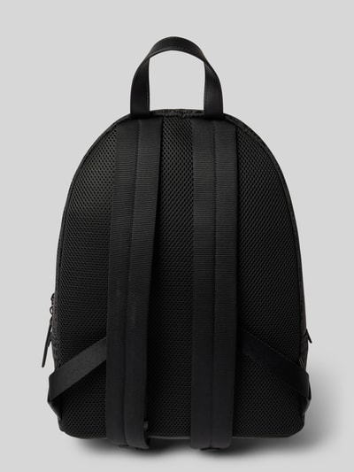 Emporio Armani Rucksack mit Label-Print Anthrazit 4