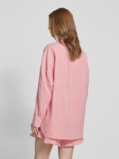 A-view Regular Fit Hemdbluse mit Knopfleiste Rot 5