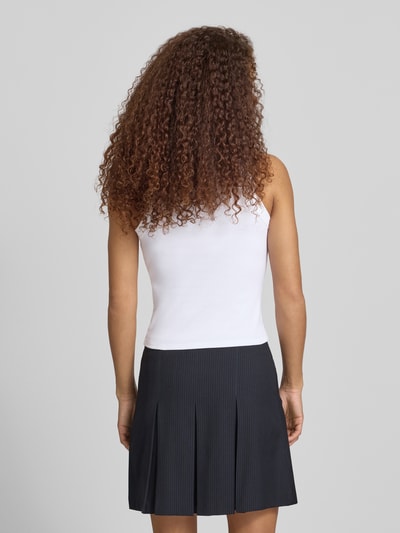 Topshop Tanktop in Ripp-Optik Modell 'MARY' Weiss 5