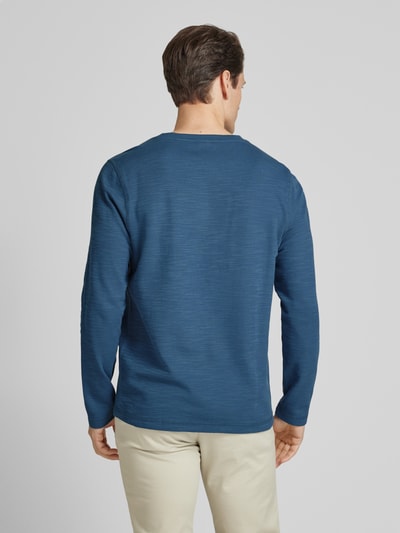 Lerros Longsleeve mit Knopfleiste Modell 'SERAFINO' Rauchblau 5