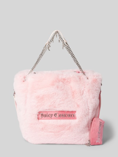 Juicy Couture Handtas met labelapplicatie, model 'ISABLLE' Rosé - 2