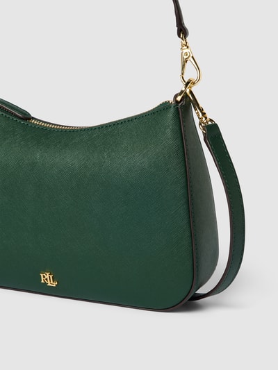 Lauren Ralph Lauren Umhängetasche mit Label-Details Modell 'DANNI' Dunkelgrün 3