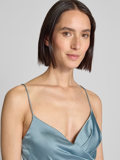 Hey Kyla Abendkleid mit rückseitiger Schnürung Hellblau 3