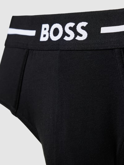 BOSS Slip mit Label-Bund im 3er-Pack Black 2