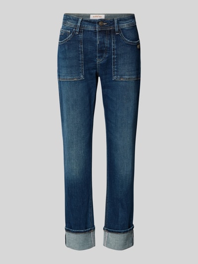 Gang Boyfriend Jeans mit Label-Detail Modell 'NICA WORKER' Blau 2