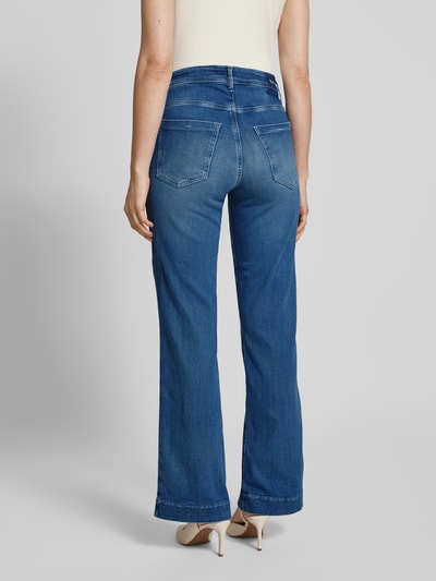 Brax Flared Jeans mit Eingrifftaschen Modell 'MAGIC MAINE' Hellblau 5