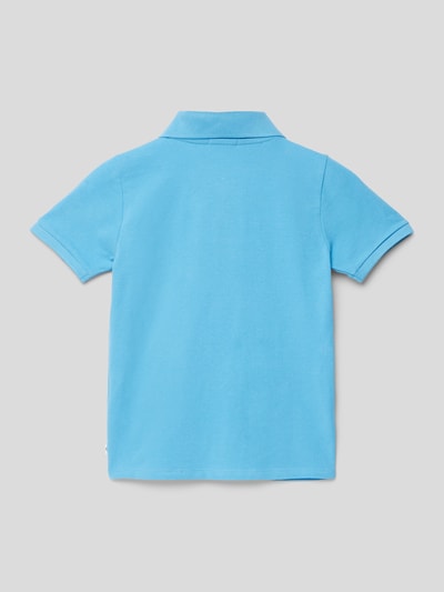 Tom Tailor Poloshirt met labeldetail Blauw - 3