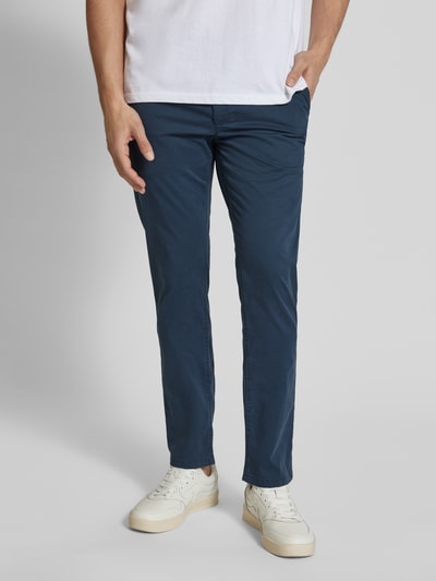 BOSS Orange Slim Fit Chino mit Gesäßtaschen Royal 4