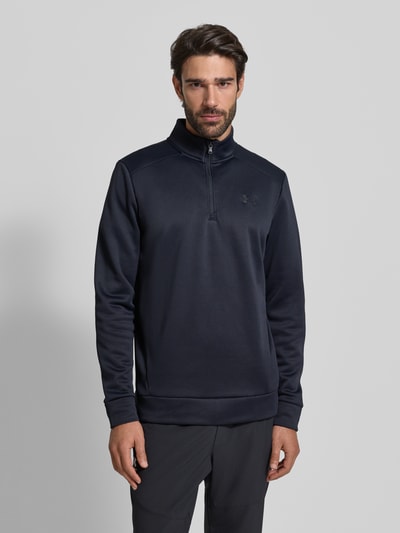 Under Armour Sweatshirt met labeldetail Zwart - 4
