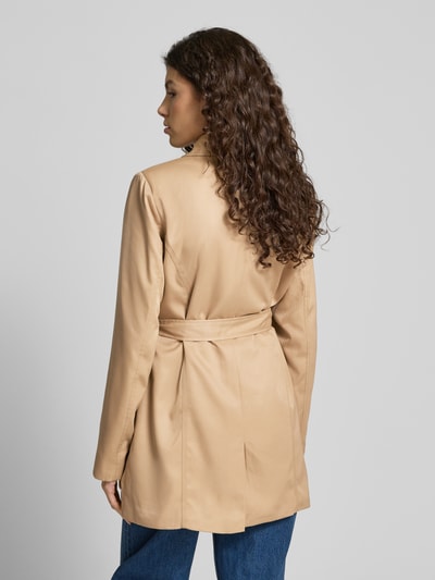 Only Regular Fit Trenchcoat mit Kentkragen Modell 'VALERIE' Beige 5