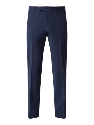 Pierre Cardin Slim fit pantalon met stretch, model 'Matera' Marineblauw - 2