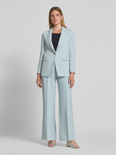 BOSS Orange Wide Leg Hose mit Gürtelschlaufen Modell 'C-TIWI2' Hellblau 1