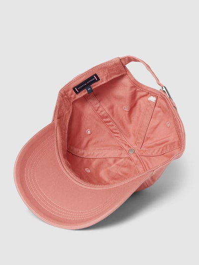 Tommy Hilfiger Cap mit Label-Stitching Hellrot 2