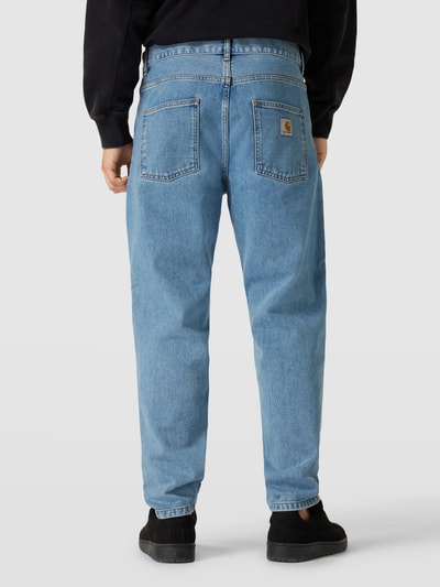 Carhartt Work In Progress Jeans mit Label-Patch Modell 'Newel' Jeansblau 5