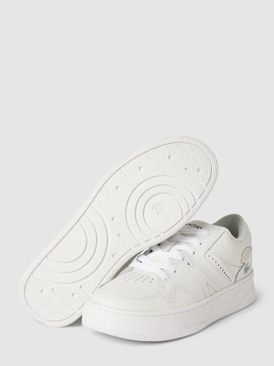 Lacoste Sneaker mit Label-Details Weiss 5