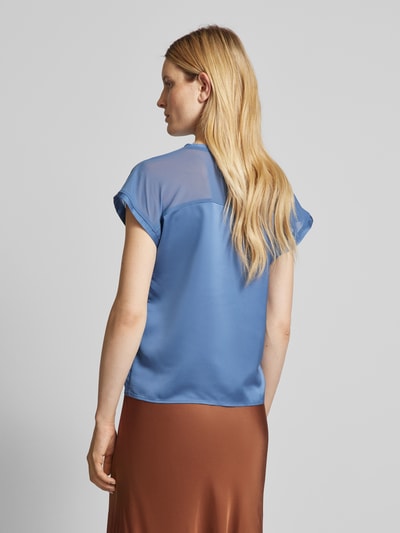 Vila Blouseshirt met kapmouwen, model 'ELLETTE' Blauw - 5