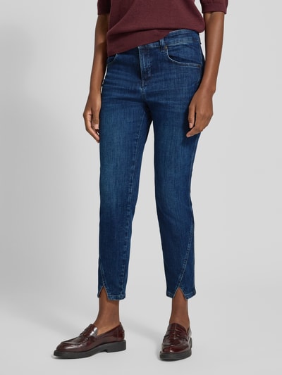 MAC Skinny fit jeans in 5-pocketmodel Blauw - 4