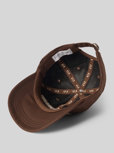 LeGer Basecap mit verstellbarem Verschluss Modell 'Chadia' Dunkelbraun 2